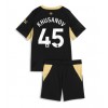 Manchester City Abdukodir Khusanov #45 Bortedraktsett Barn 2026-27 Kortermet (+ korte bukser)